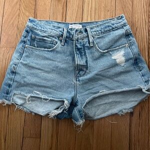 Good American jean shorts